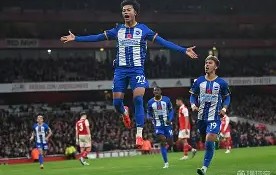 bbin电子-布莱顿主场取胜，缪卡拉崴烈破门锁定胜局的简单介绍